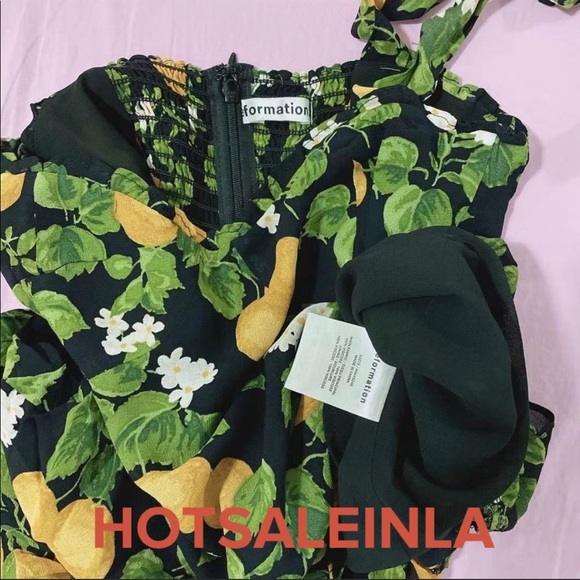 Reformation Christine Dress in Clementine *NEW* - Picture 7 of 7